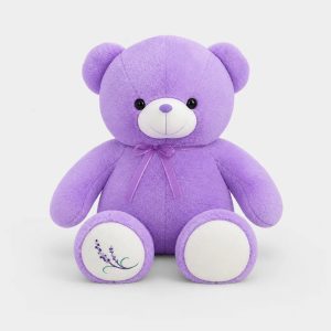 Lila Teddybär