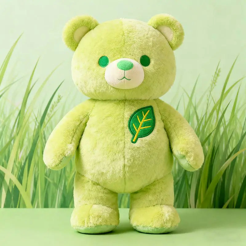 Teddybär Grün