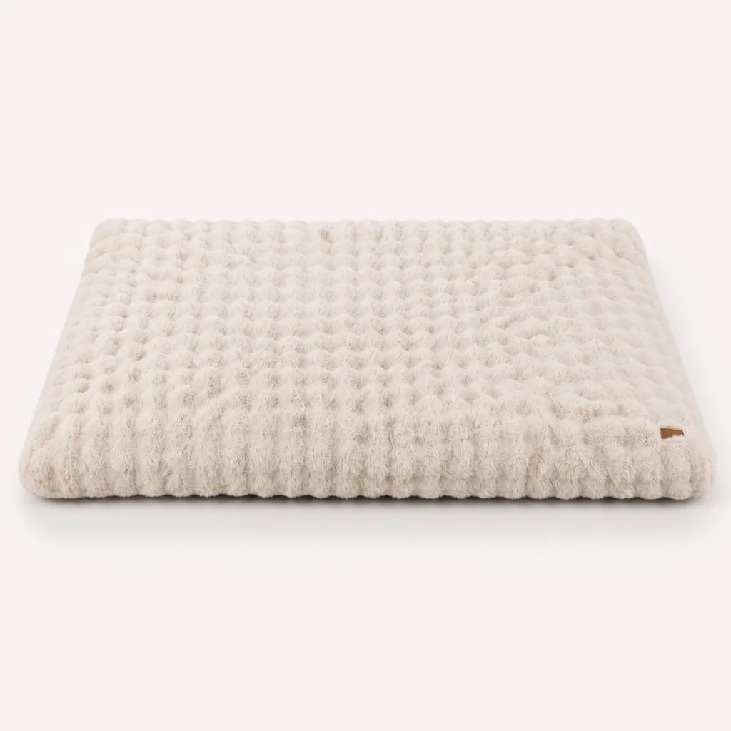 Large Plush Dog Bed 1