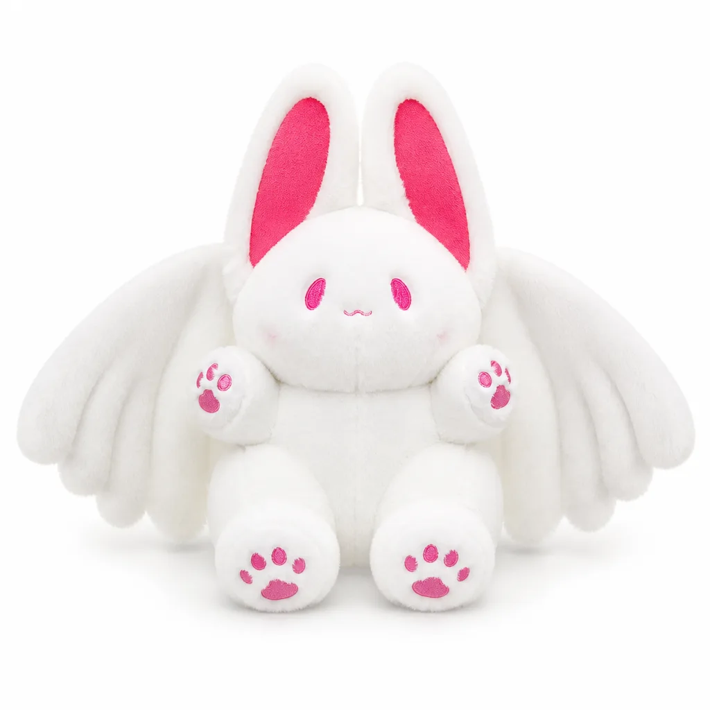 Weißer Hase Kuscheltier 1