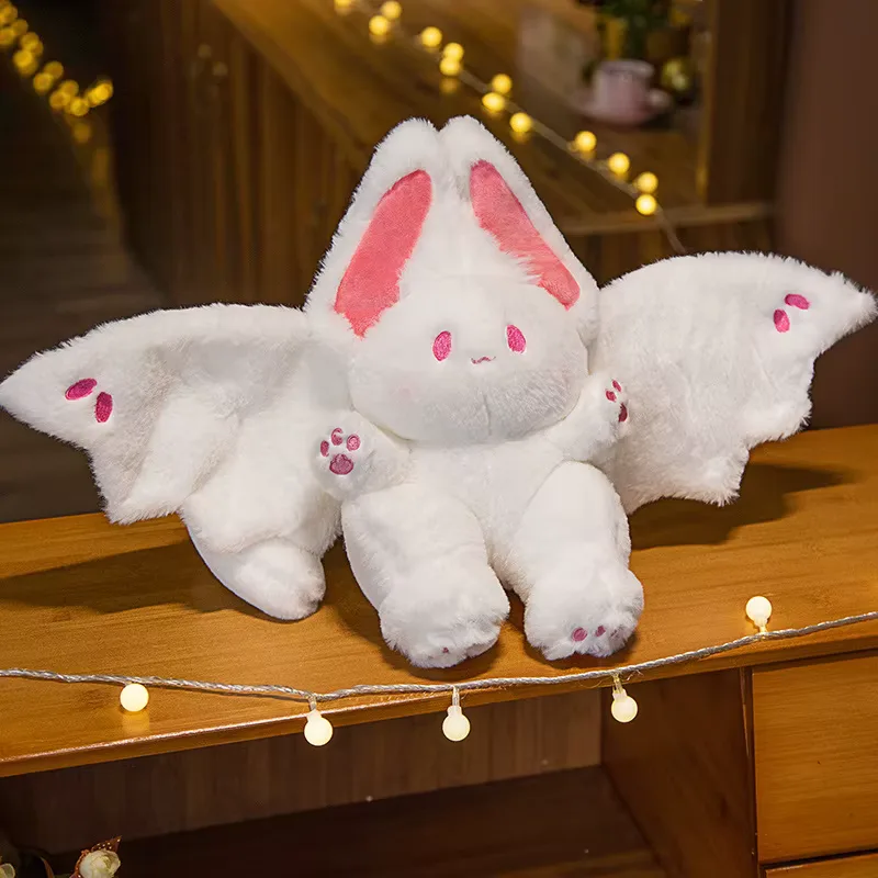 Weißer Hase Kuscheltier 2