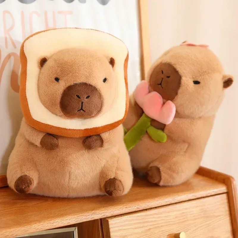Capybara Kuscheltier Mit Cookie 2