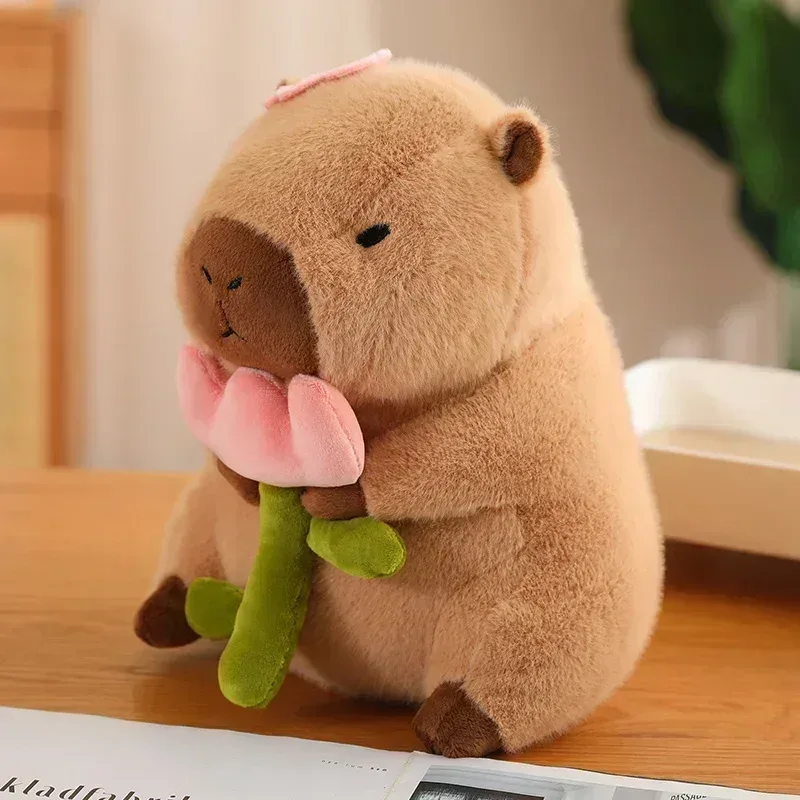 Capybara Kuscheltier Mit Cookie 3