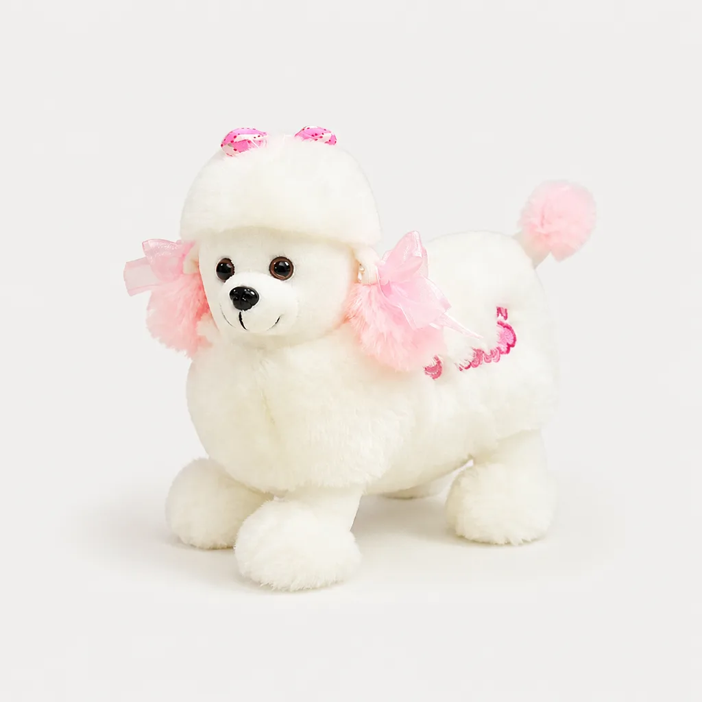Vs Pink Plush Dog 1