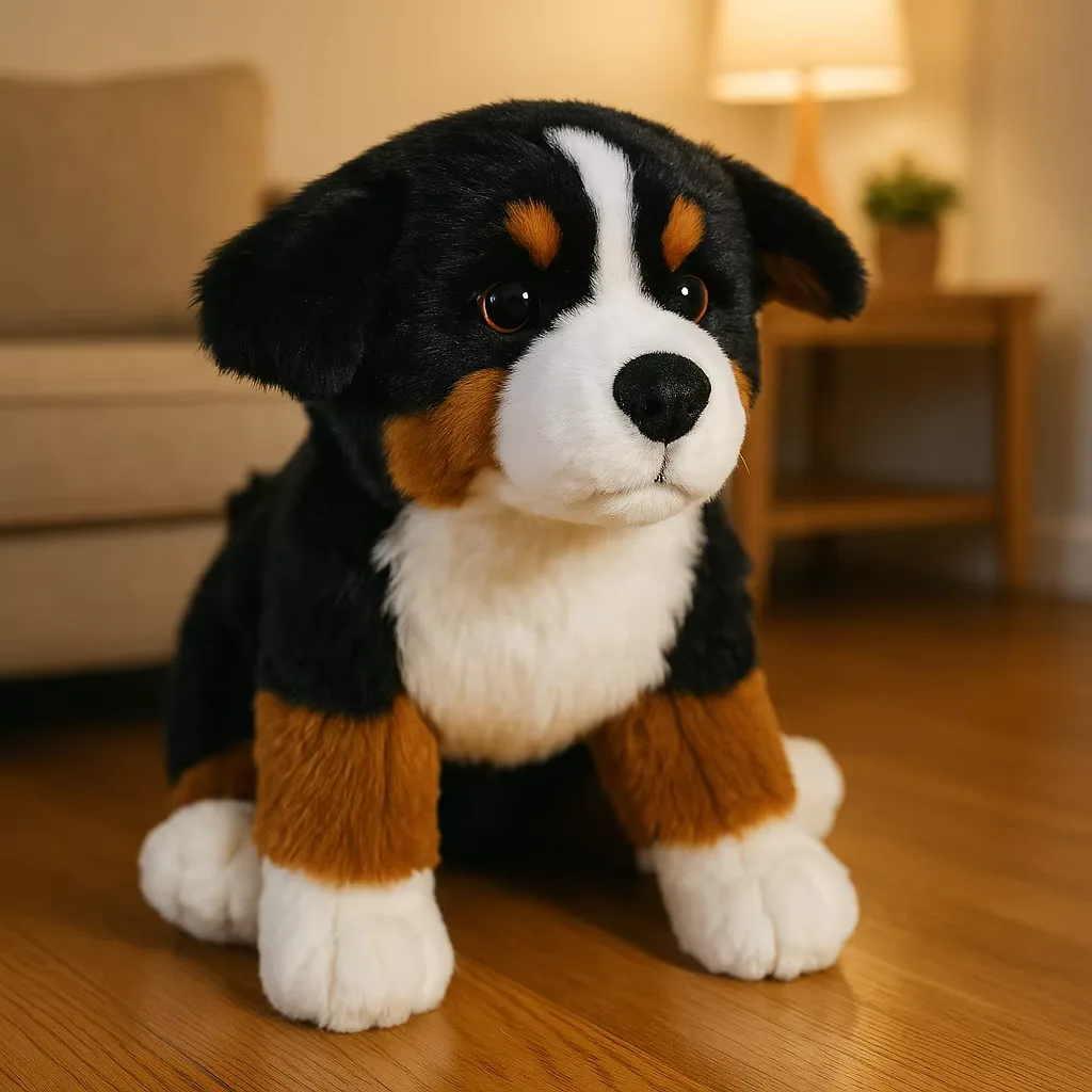 Bernese Mountain Dog Plush Toy 3