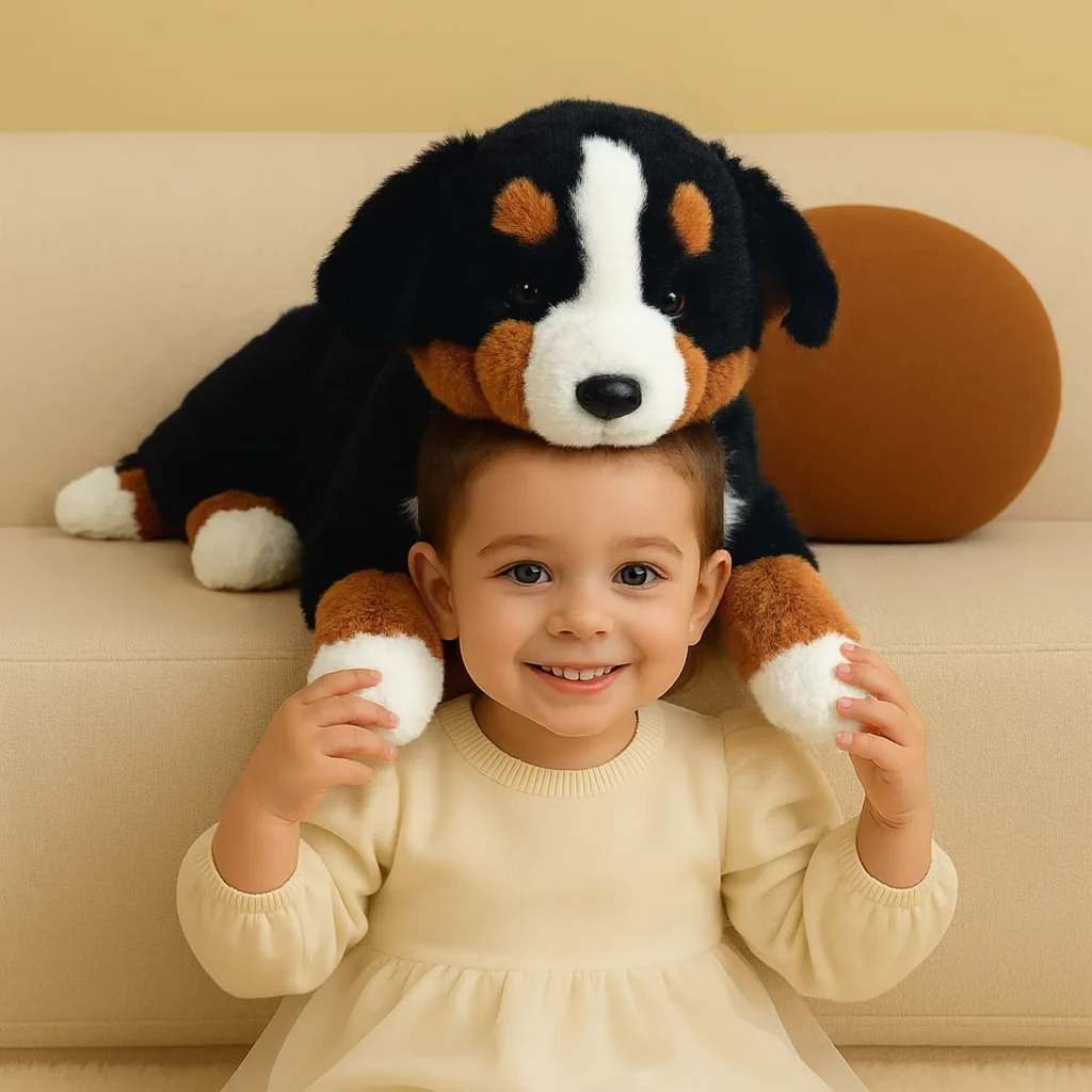 Bernese Mountain Dog Stuffed Animal 2