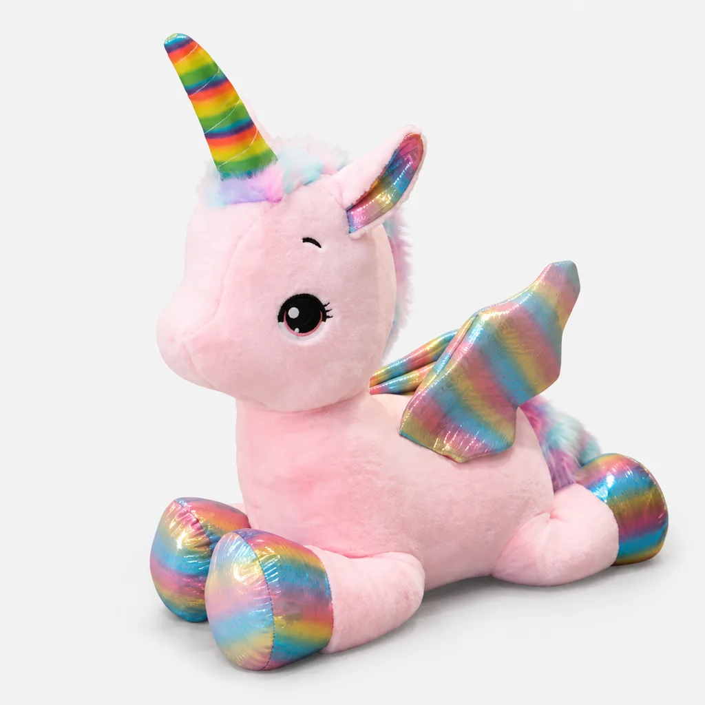 Buntes Einhorn Kuscheltier 1