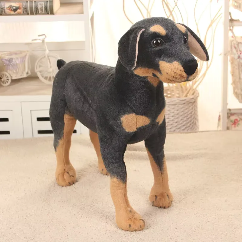 Kuscheltier Hund Wie Echt Stehend 2