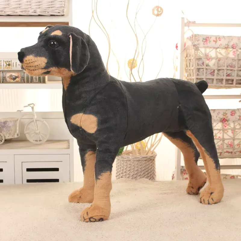 Kuscheltier Hund Wie Echt Stehend 3