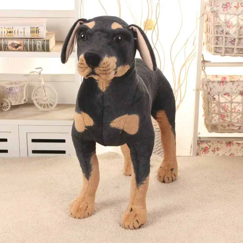 Kuscheltier Hund Wie Echt Stehend 4