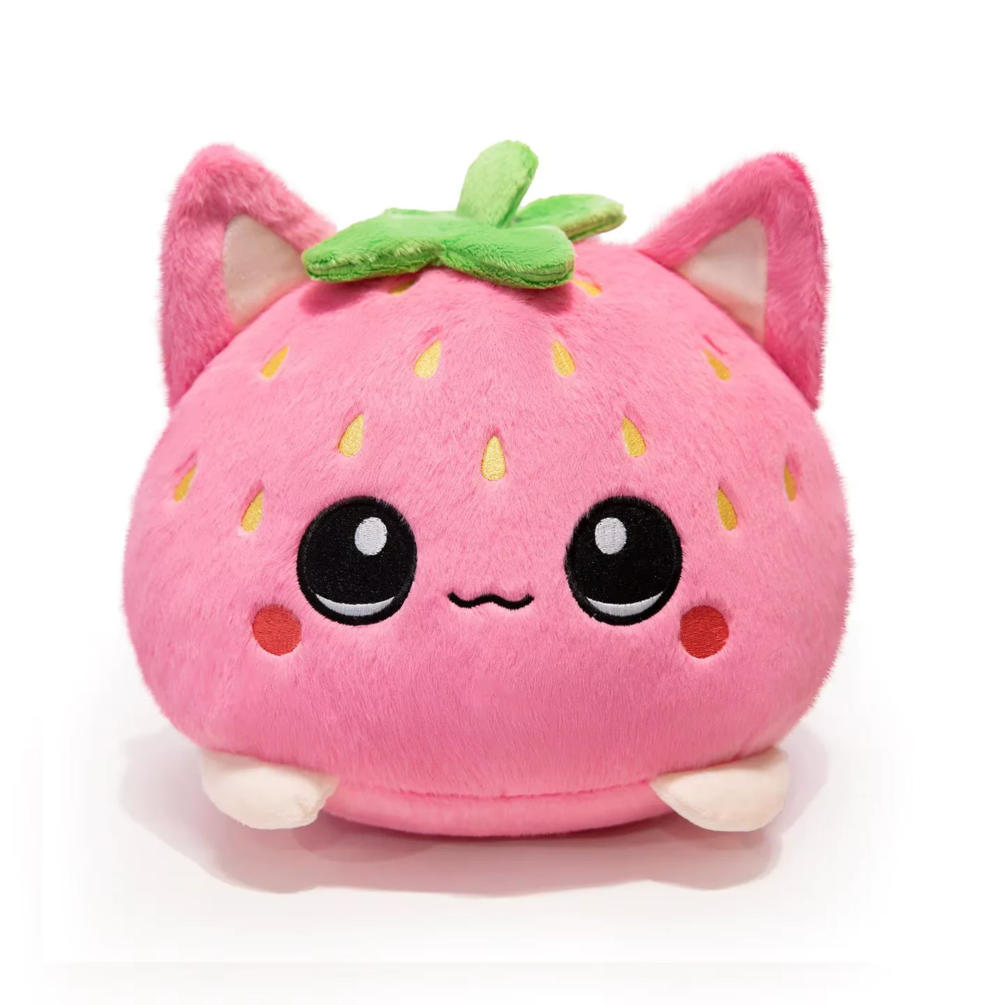 Rosa Katze Kuscheltier 1