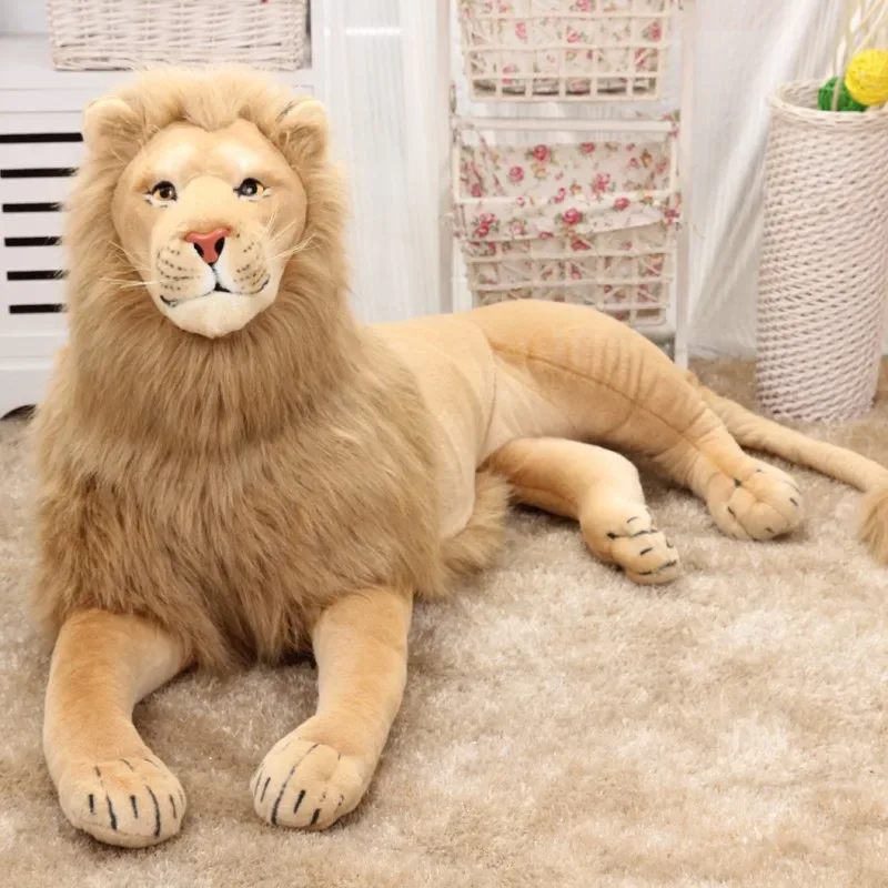 63 Giant Plush Lion 2
