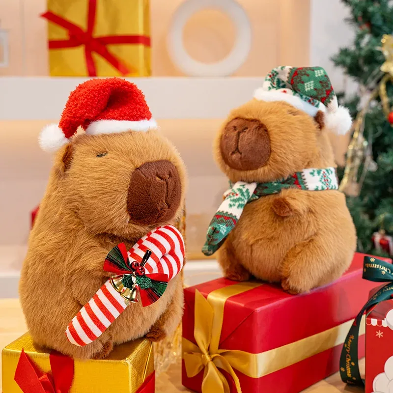 Capybara Kuscheltier Weihnachten 2