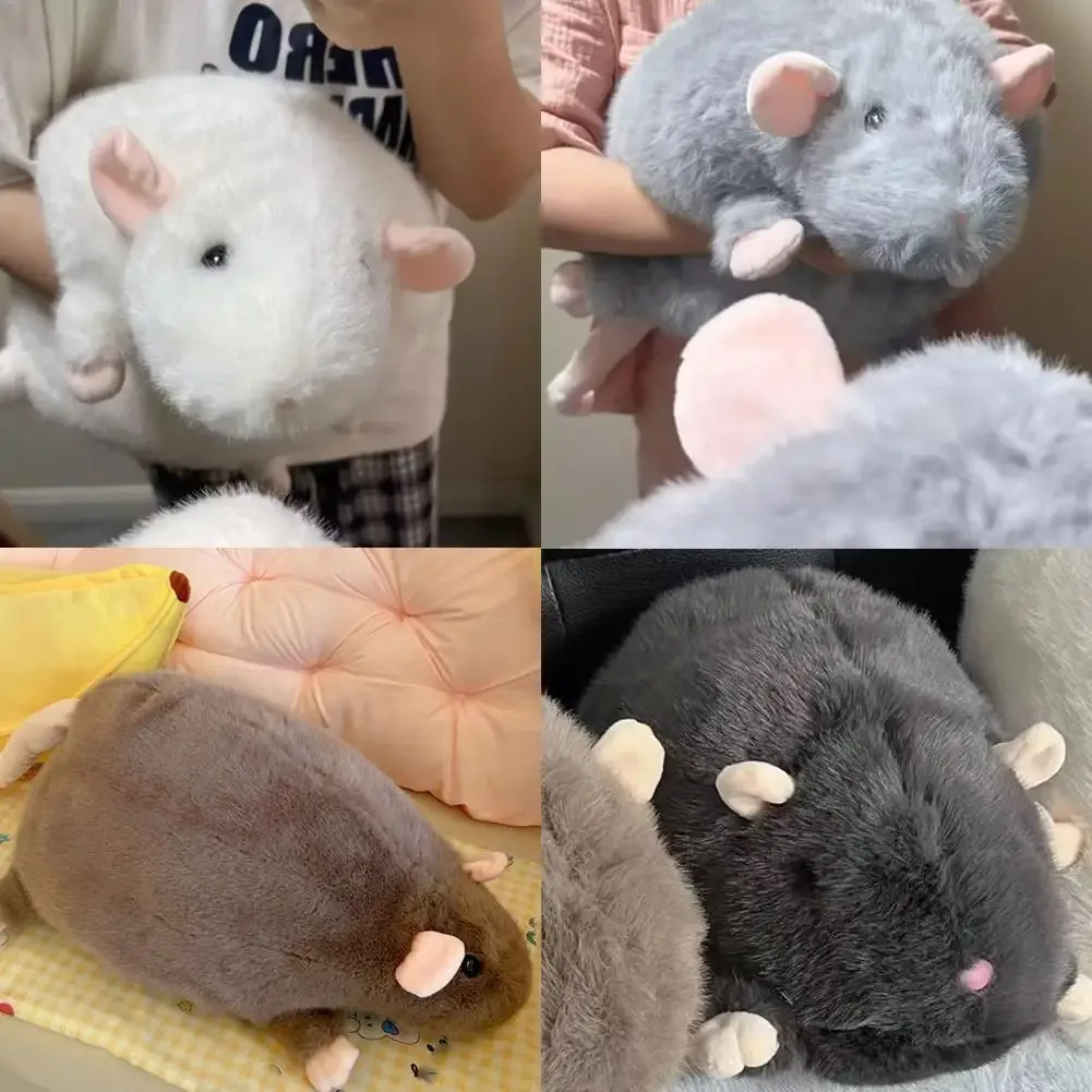 Plüschtier Maus Grau 3