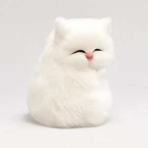 Kuscheltier Weiße Katze 1