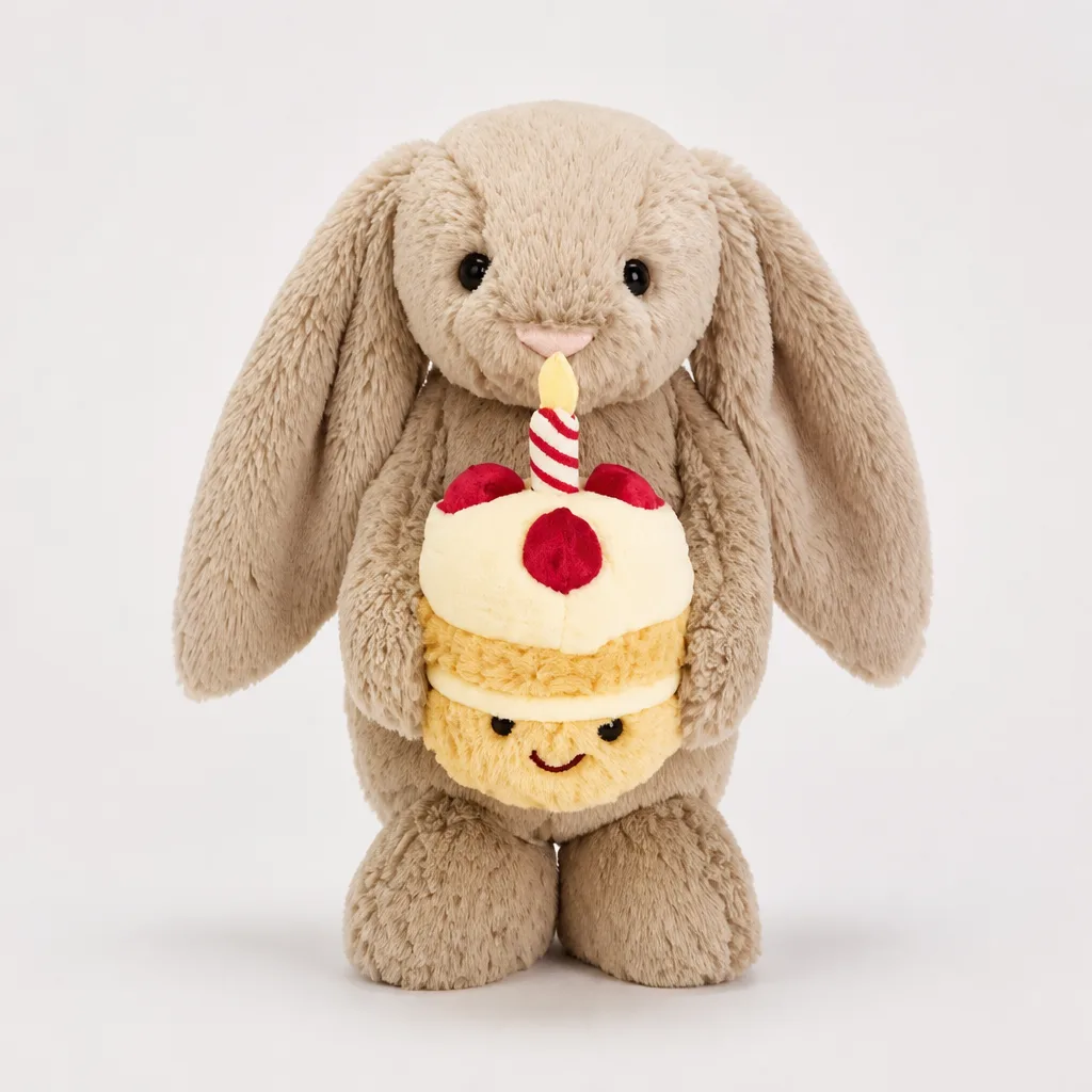 Stofftier Hase Braun 1
