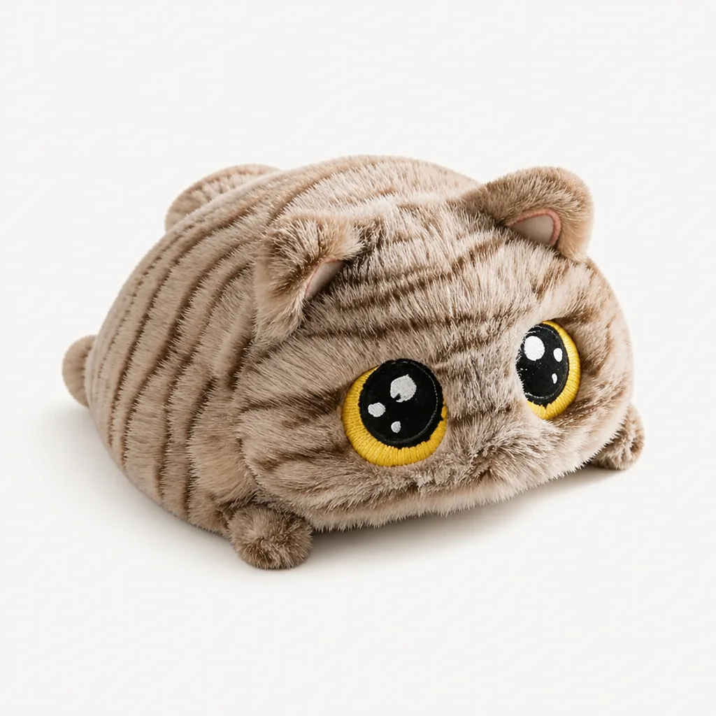 Getigerte Katze Kuscheltier 1
