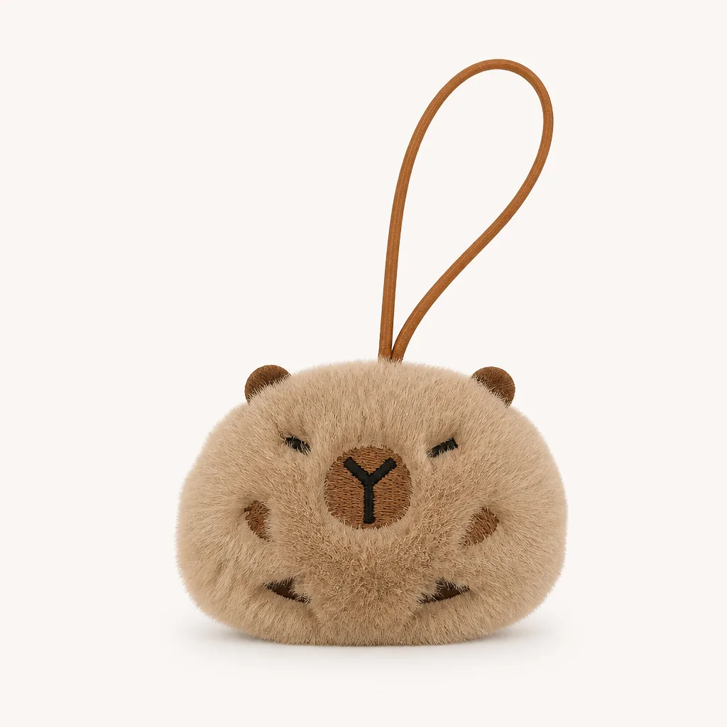 Schlüsselanhänger Capybara Kuscheltier 1