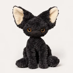 Plüschtier Katze Schwarz 1