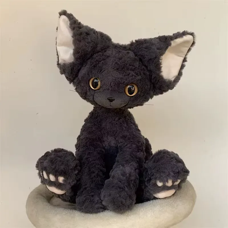 Plüschtier Katze Schwarz 2