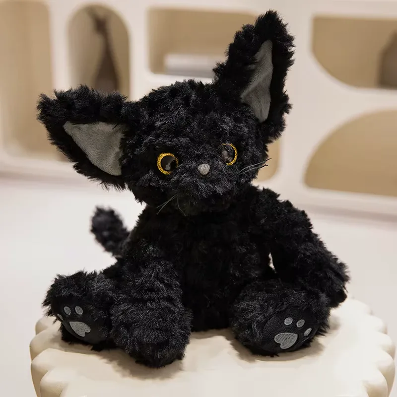 Plüschtier Katze Schwarz 6