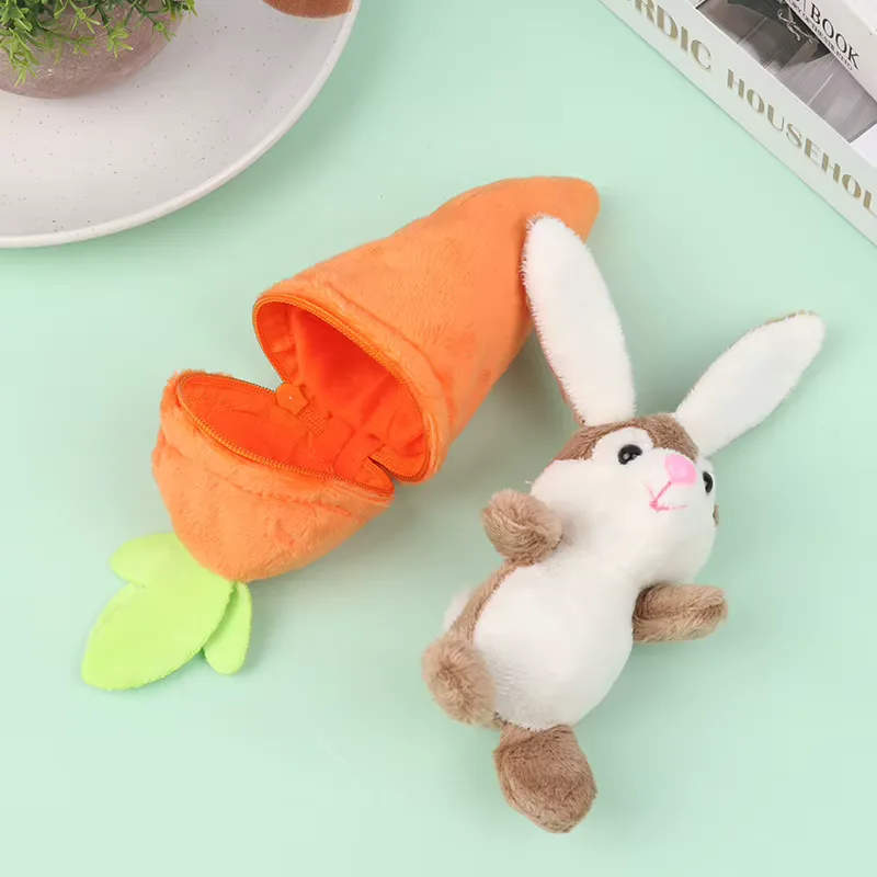 Kuscheltier Hase In Karotte 2