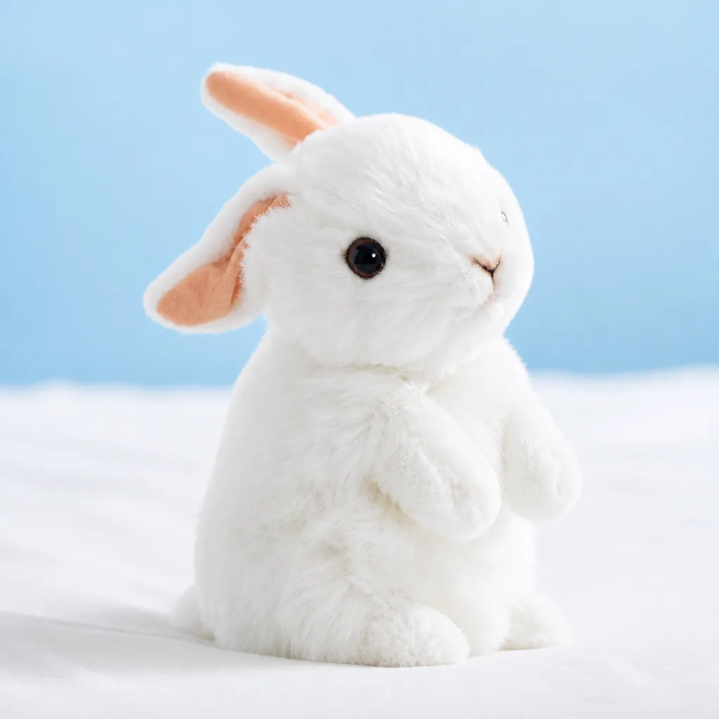 Plüschtier Hase Weiß 1