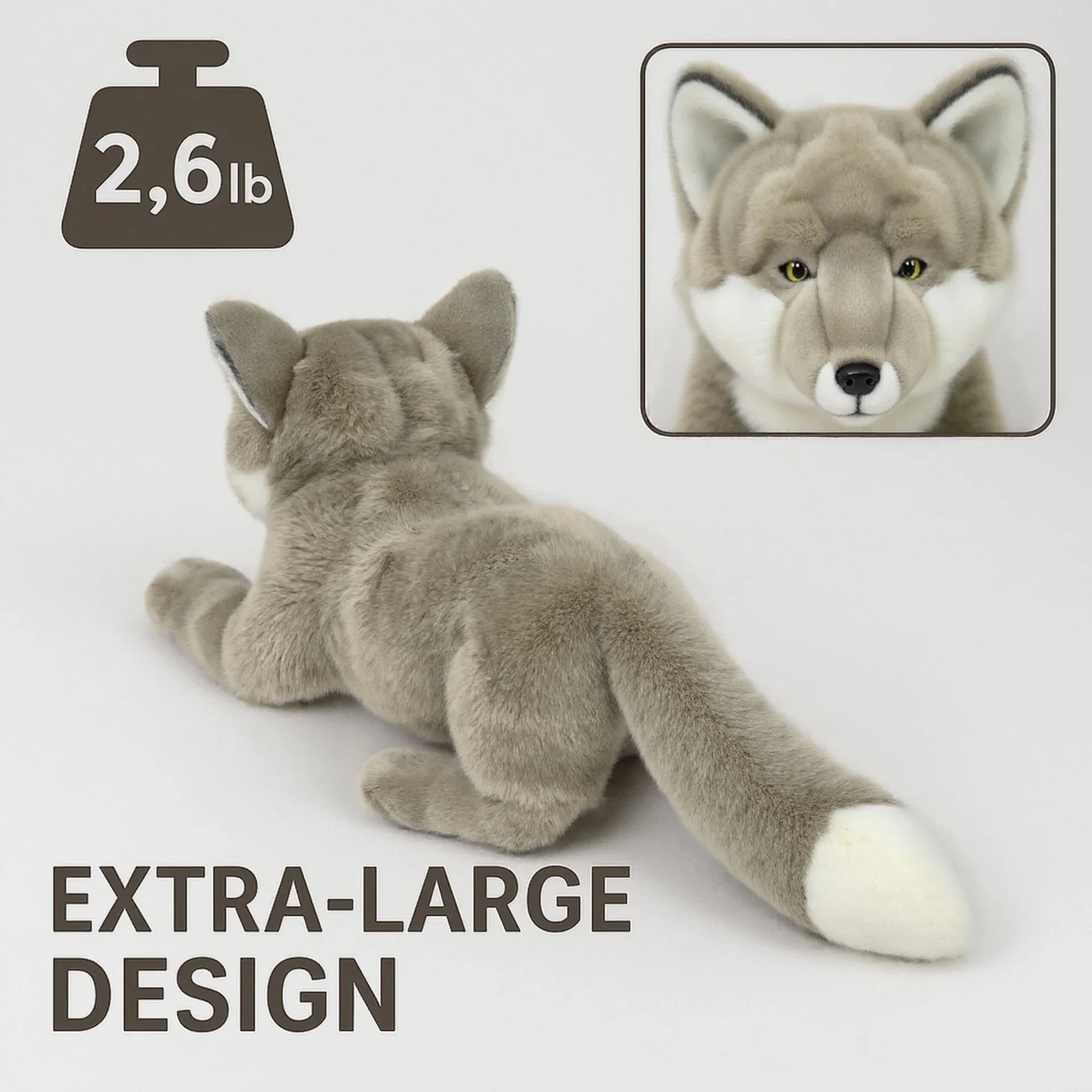 Fuchs Kuscheltier Groß