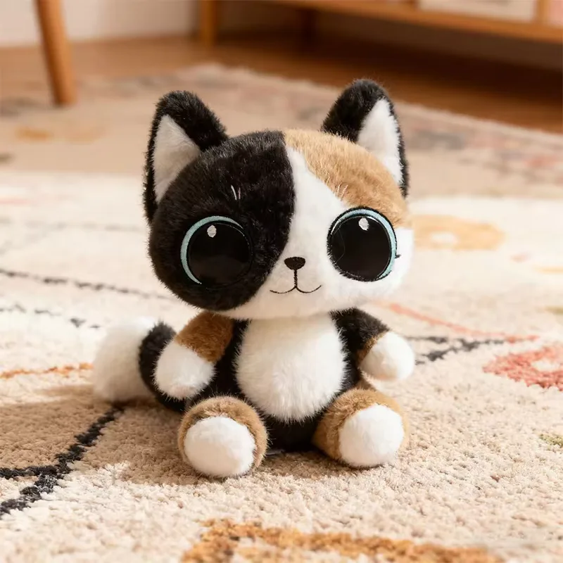 Kuscheltier Katze Große Augen 4