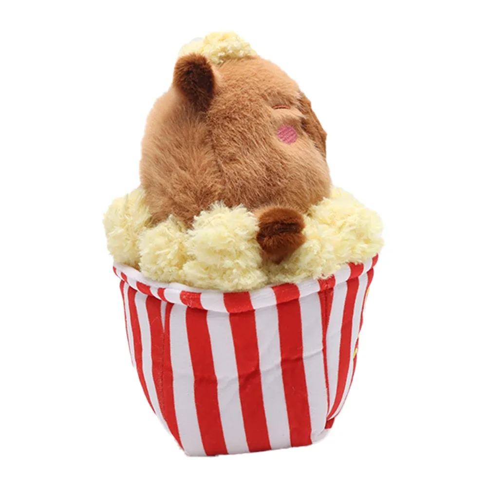 Capybara Kuscheltier Mit Popcorn 5