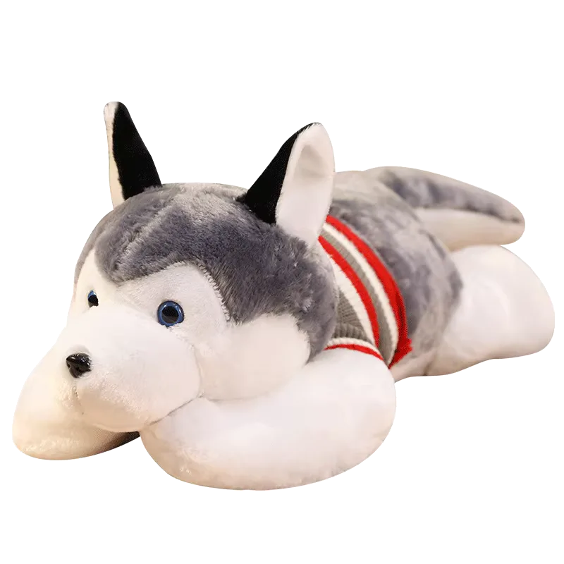 Large Plush Husky Dog 1