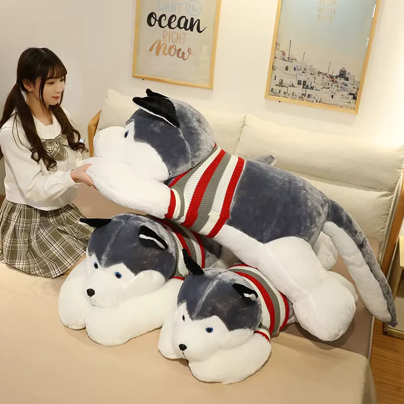 Large Plush Husky Dog 3