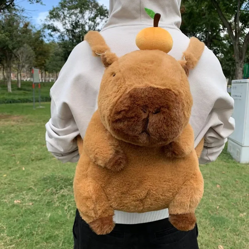 Capybara Plush Backpack 3