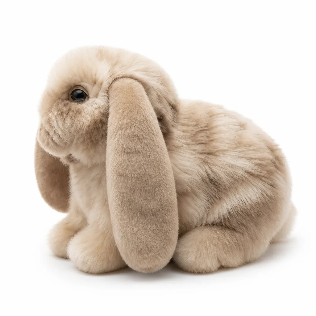 Brauner Hase Kuscheltier 1