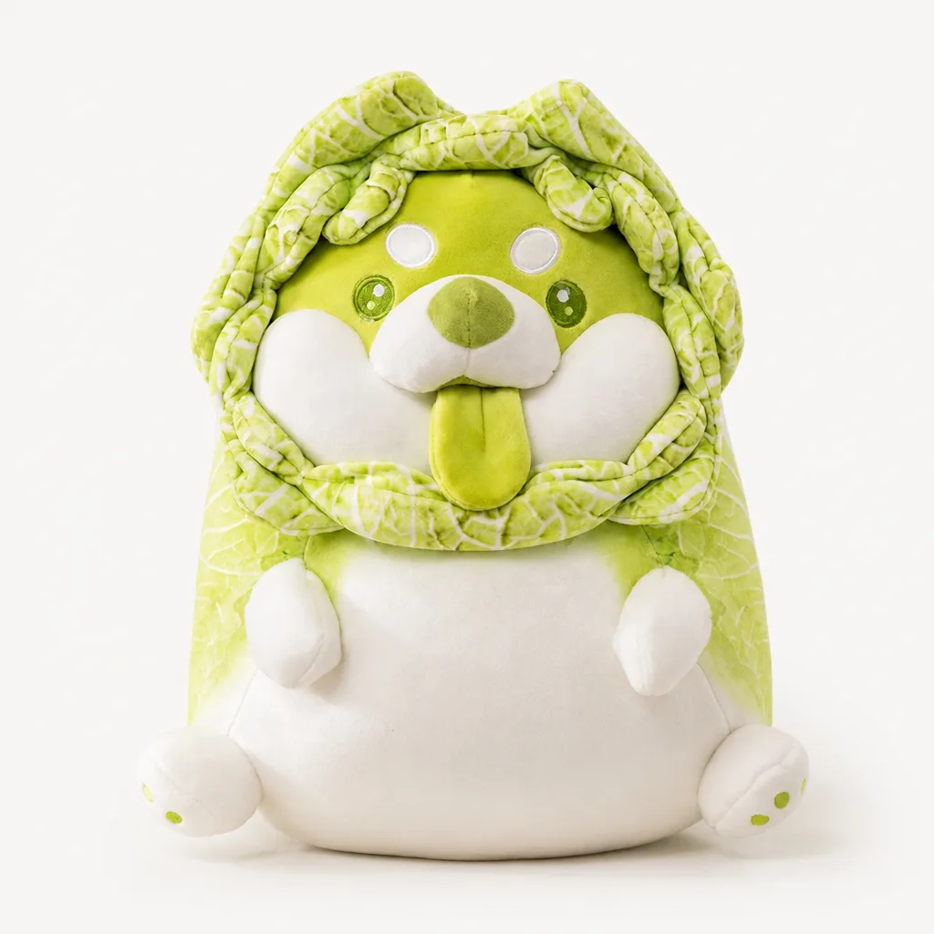 Cabbage Dog Plush 1