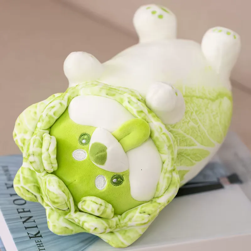 Cabbage Dog Plush 2