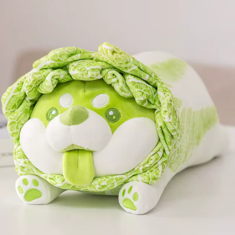 Cabbage Dog Plush 3