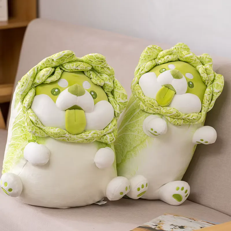Cabbage Dog Plush 4