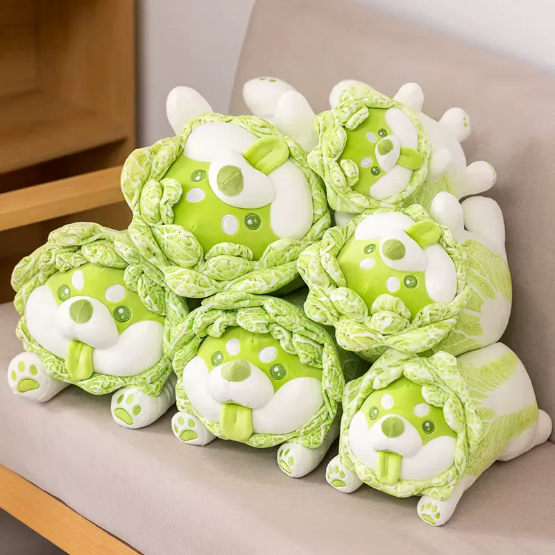 Cabbage Dog Plush 5