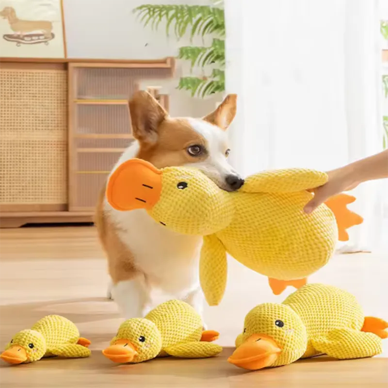 Ente Kuscheltier Hund 2