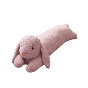 Luv Bunny Plush – langes Hasen-Kuschelkissen in Flieder