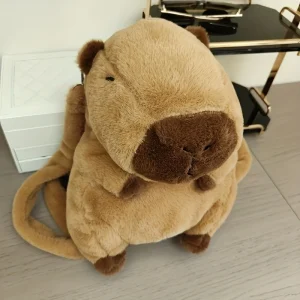 Capybara Plush Backpack