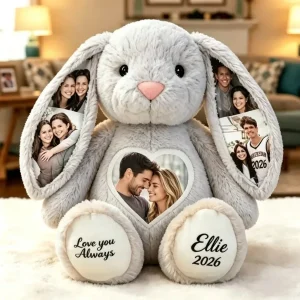 Kuscheltier Hase Mit Foto