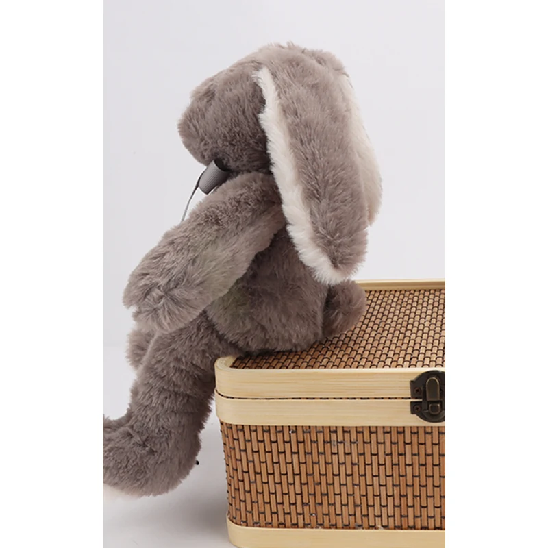 Kuscheltier Hase Schlappohren Braun
