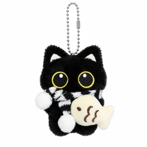 Schwarz Weiße Katze Kuscheltier