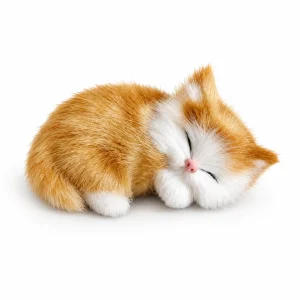 Schlafende Katze Plüschtier
