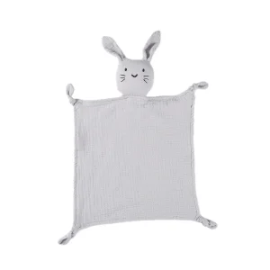 Schmusetuch Hase Grau
